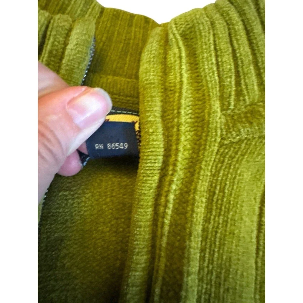 TOMMY BAHAMA Island Soft Ribbed Quarter Zip Sweater  Men's Medium‎ Green